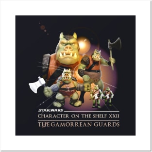 Gamorrean Guard On Shelf Posters and Art